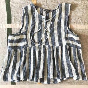 Point Sur striped tank